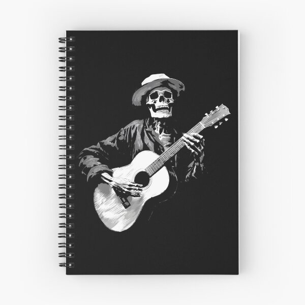 Item preview, Skeleton Playing Acoustic Guitar Guitarist Music Lover designed and sold by rutaiulae71.