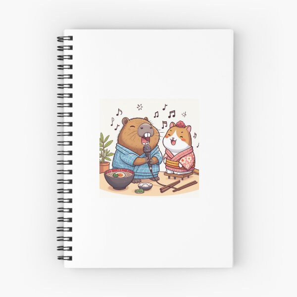 Item preview, Capybara Japanese Kareoke4 designed and sold by Capybara Art Lover.