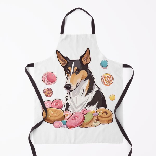 Item preview, Smooth Collie Dog And Sweets FASTFOODSANDDOGS designed and sold by GoodyPaws.