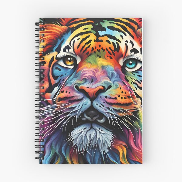 Item preview, Psychedelic Tiger designed and sold by DiscoGypsyFish.