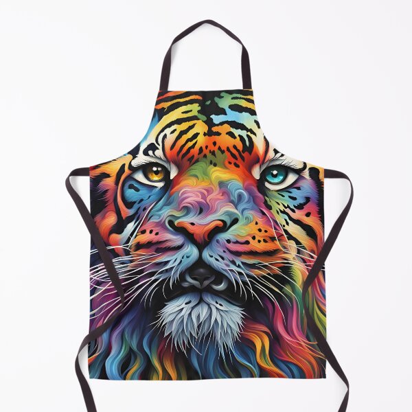 Item preview, Psychedelic Tiger designed and sold by DiscoGypsyFish.