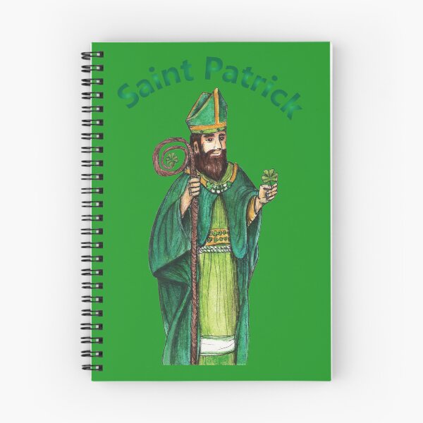 Item preview, Saint Patrick holding a clover explaining the mystery of the Holy Trinity designed and sold by Rafa-MB.