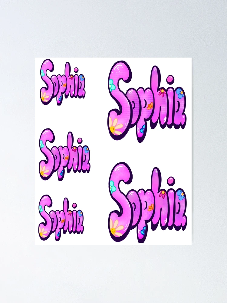 Sophia 5 pack - 10 best personaIized custom name gift ideas for