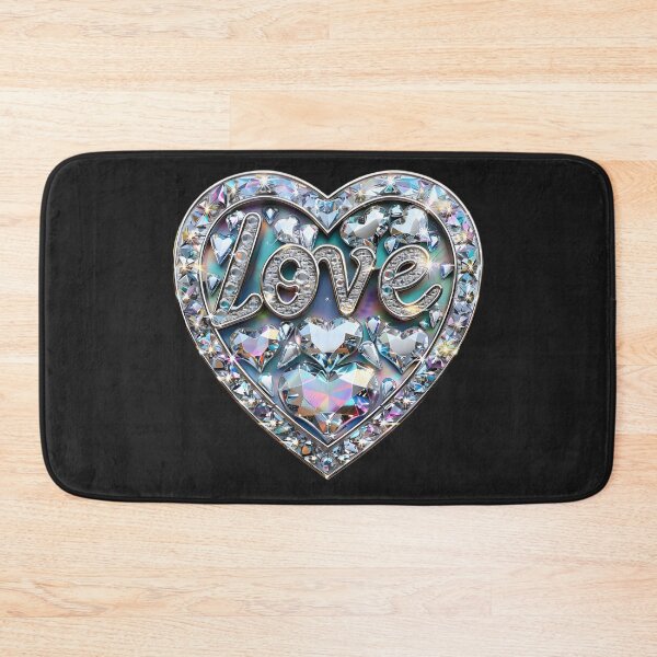Item preview, Glimmering Love: Heart's Reflection designed and sold by AI-Only Creations.