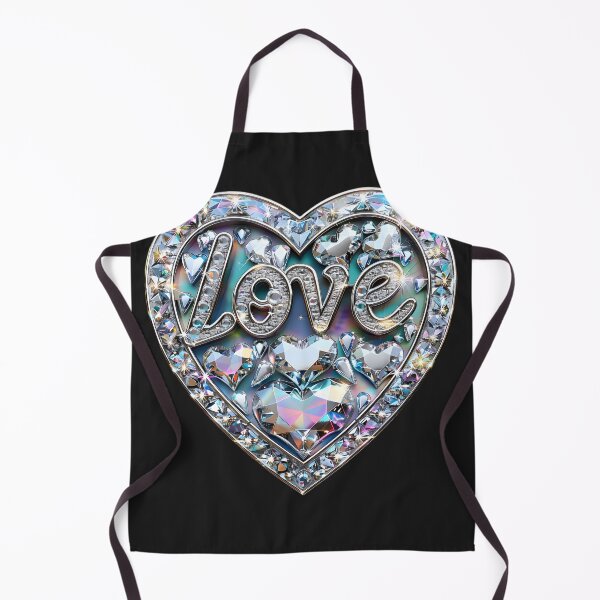 Item preview, Glimmering Love: Heart's Reflection designed and sold by AI-Only Creations.