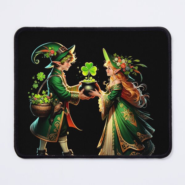 Item preview, Irish sprite clover gift designed and sold by panshop20.