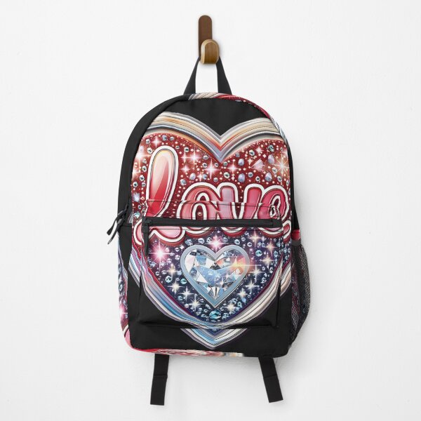 Item preview, Diamond Heart: Vibrant Affection designed and sold by AI-Only Creations.
