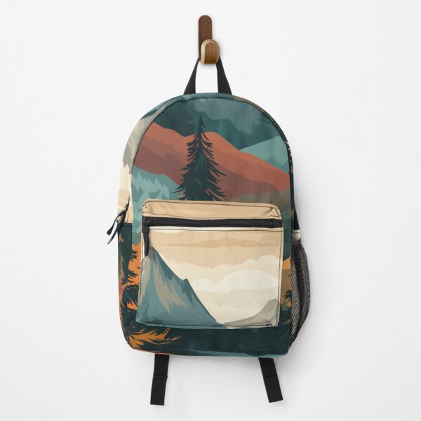 Item preview, Mountain Landscape Pattern  designed and sold by NicolasGlowArt.