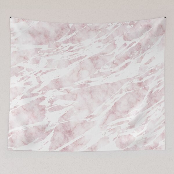 Item preview, Girly Pink and White Modern Marble designed and sold by Blkstrawberry.
