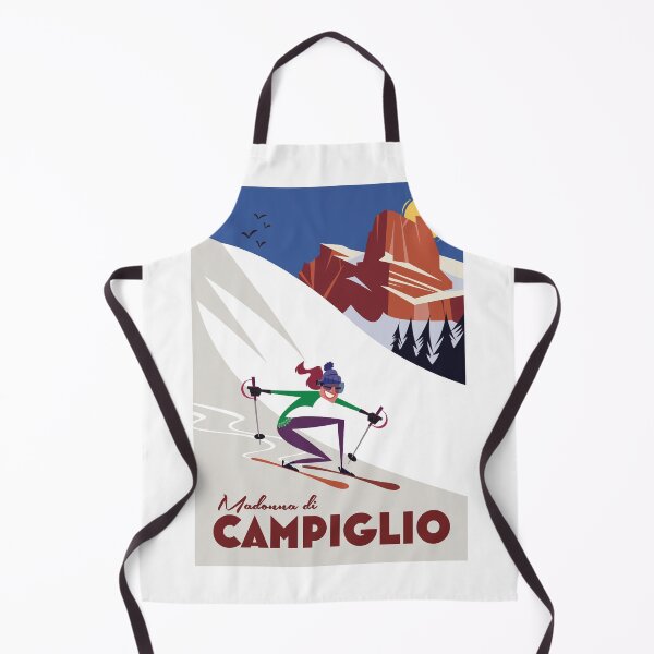 Item preview, Madonna di Campiglio ski poster designed and sold by Gary Godel.