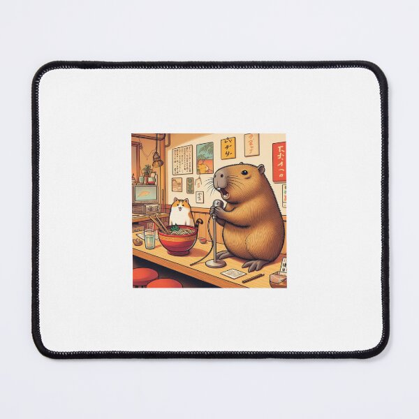 Item preview, Capybara Japanese Kareoke5 designed and sold by Capybara Art Lover.