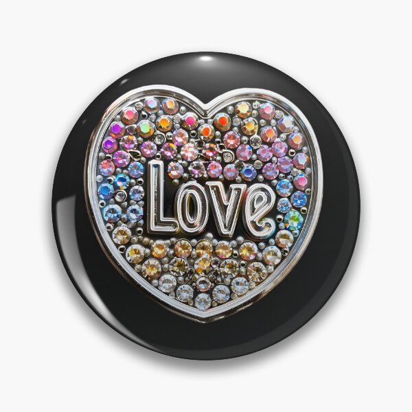 Item preview, Radiant Love: Heart's Sparkle designed and sold by AI-Only Creations.