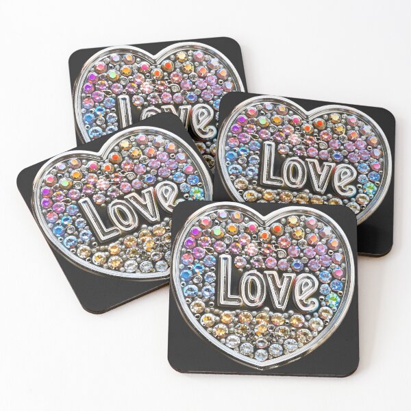 Item preview, Radiant Love: Heart's Sparkle designed and sold by AI-Only Creations.