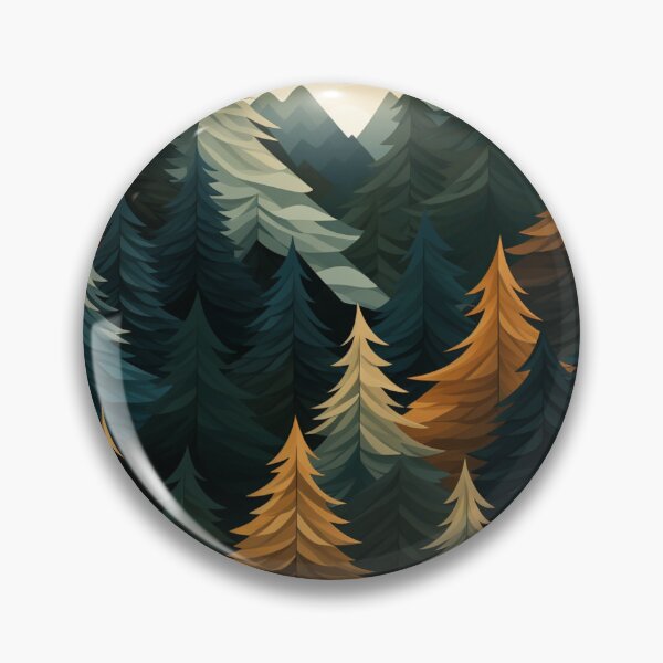 Item preview, Nature Forest Pattern designed and sold by NicolasGlowArt.