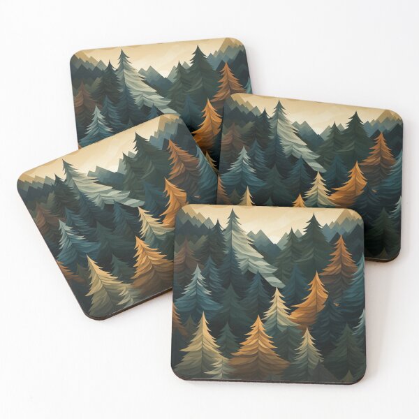 Item preview, Nature Forest Pattern designed and sold by NicolasGlowArt.