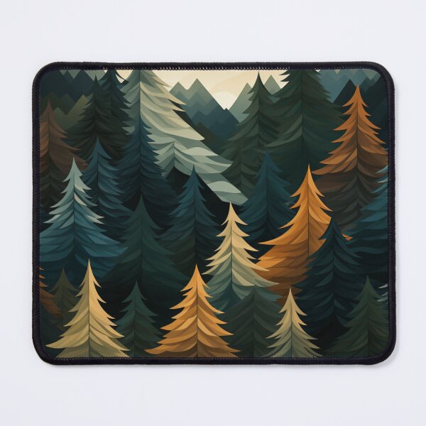 Item preview, Nature Forest Pattern designed and sold by NicolasGlowArt.