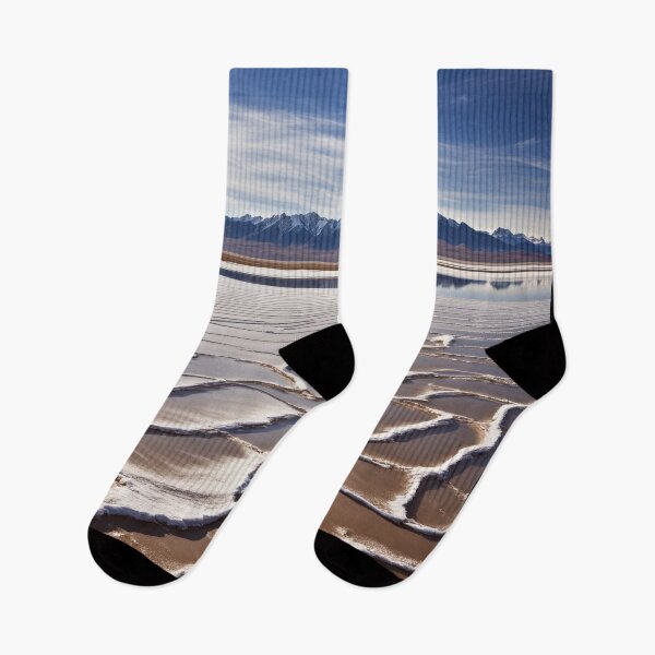 Item preview, Utah Salt Flats Winter designed and sold by OnigiriSuiko.