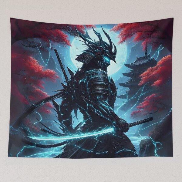 Item preview, Cyberpunk Samurai designed and sold by Marcicev-Bojan.