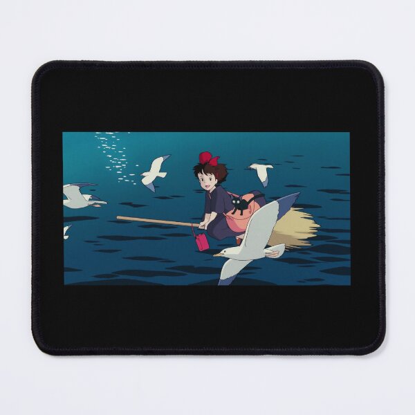 Item preview, Anime Witch Girl Flying Over the Sea designed and sold by onokostudios.