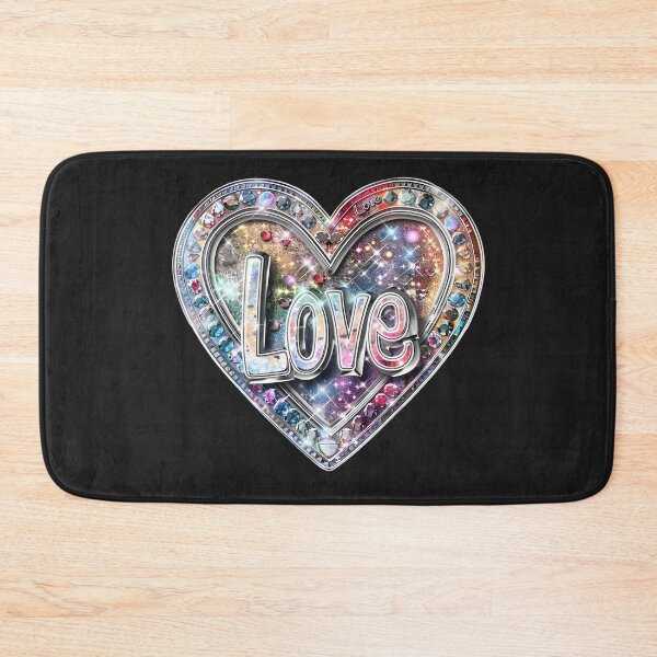 Item preview, Dazzling Affection: Heart's Glow designed and sold by AI-Only Creations.