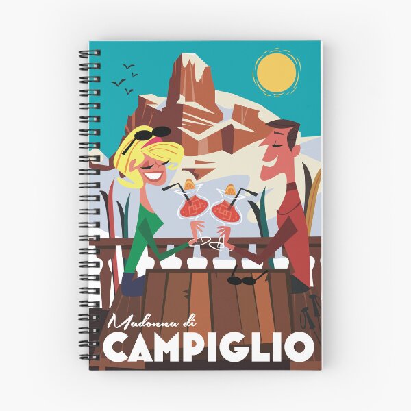 Item preview, Madonna di Campiglio ski poster designed and sold by Gary Godel.