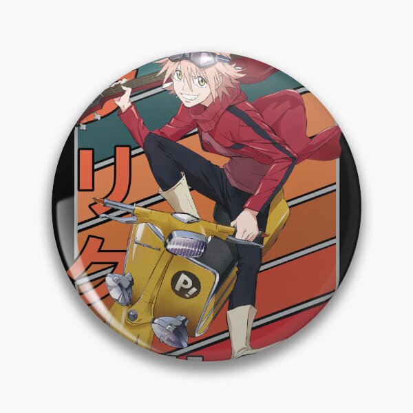 Item preview, Haruko Haruhara FLCL Retro Stripe Design designed and sold by Wafusaurus.