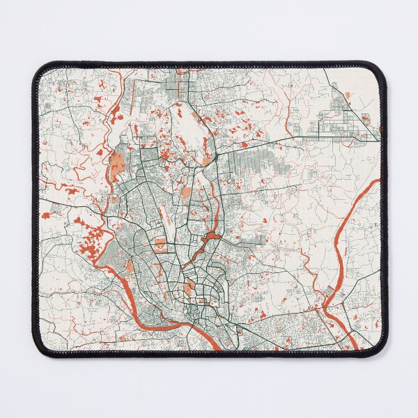 Item preview, Dhaka City Map of Bangladesh - Bohemian designed and sold by deMAP.