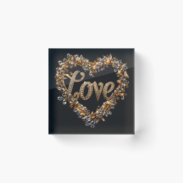 Item preview, Shimmering Love: Heart's Spectrum designed and sold by AI-Only Creations.