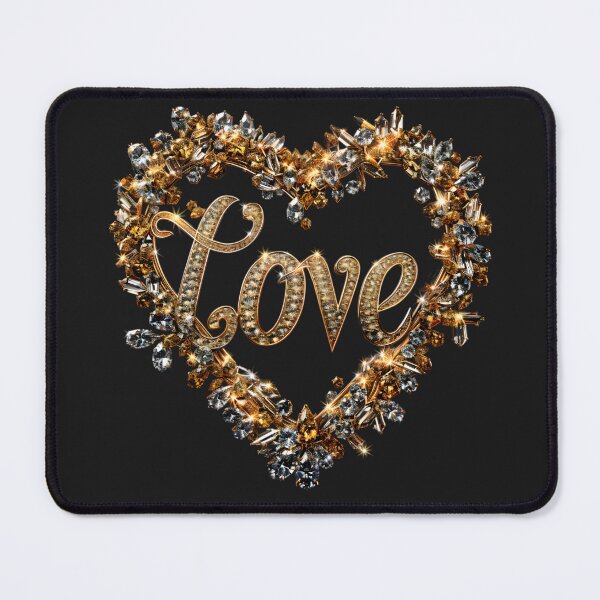Item preview, Shimmering Love: Heart's Spectrum designed and sold by AI-Only Creations.