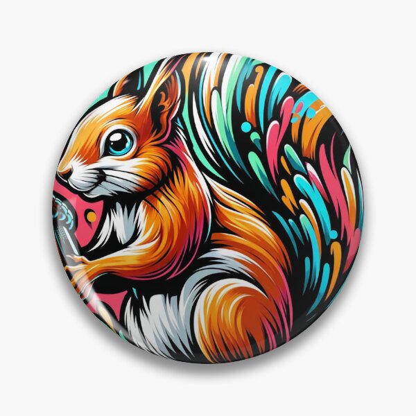 Item preview, Squirrel holding an acorn designed and sold by panshop20.