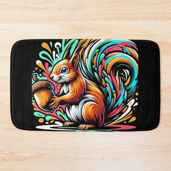 Item preview, Squirrel holding an acorn designed and sold by panshop20.