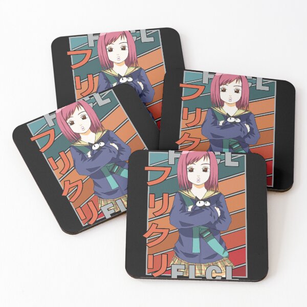 Item preview, Mamimi Samejima FLCL Retro Stripe Design designed and sold by Wafusaurus.