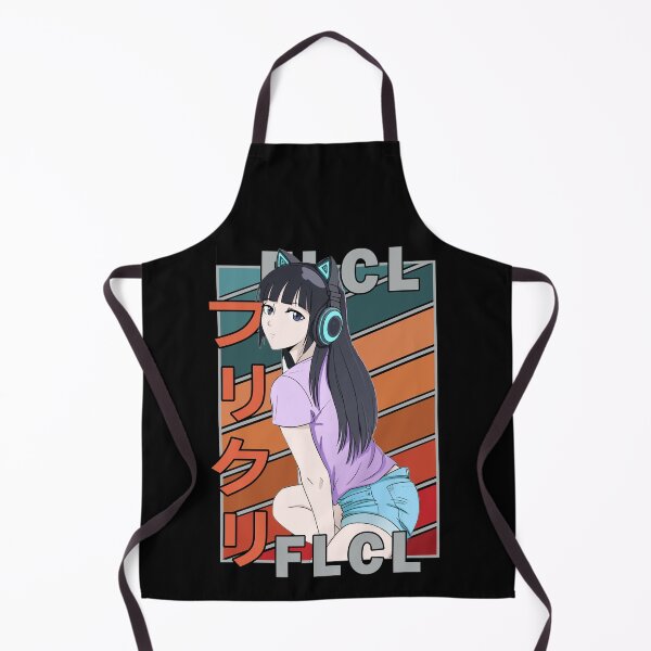 Item preview, Eri Ninamori FLCL Retro Stripe Design designed and sold by Wafusaurus.