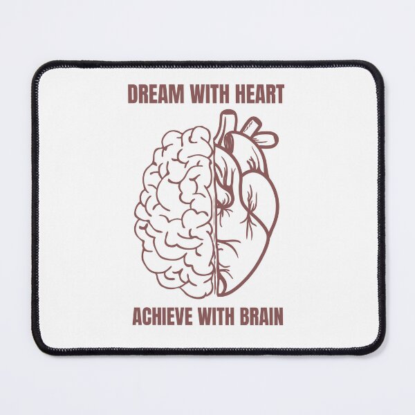 Item preview, Dream With Heart - Achieve With Brain - My Mind is my power designed and sold by ViLo-TStore.