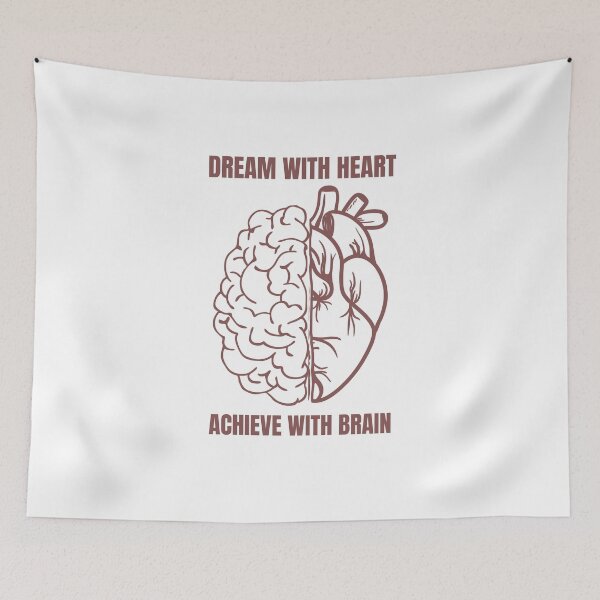 Item preview, Dream With Heart - Achieve With Brain - My Mind is my power designed and sold by ViLo-TStore.