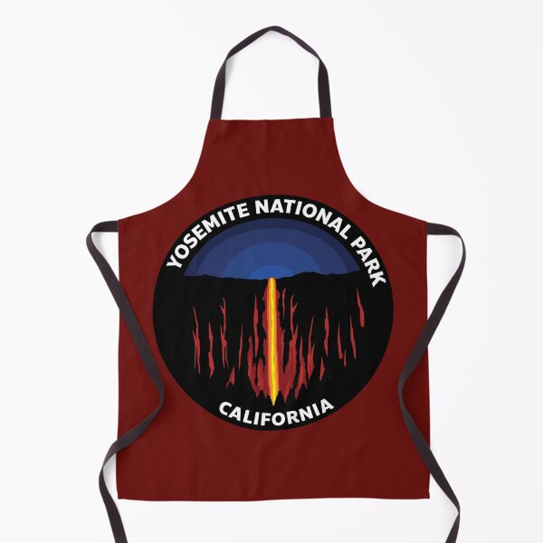 Item preview, Yosemite National Park Badge Landscape designed and sold by SUPERHERON.