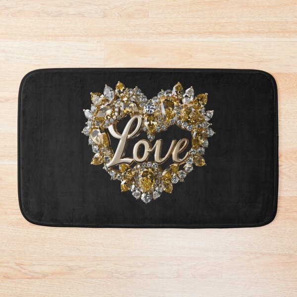 Item preview, Love's Brilliance: Diamond Heart designed and sold by AI-Only Creations.