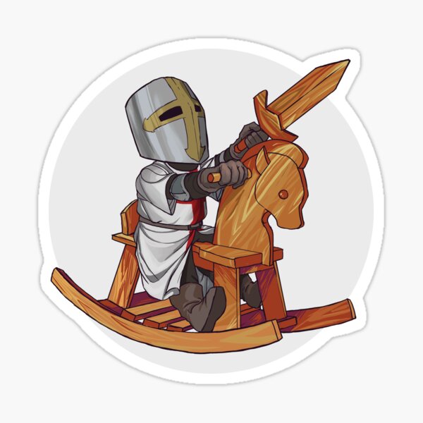 Little Crusader Sticker