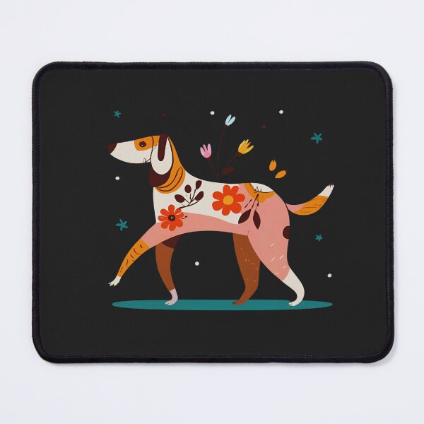 Item preview, "Flower Power Pup: Where Cuteness Blossoms" designed and sold by JAMESAMORN.