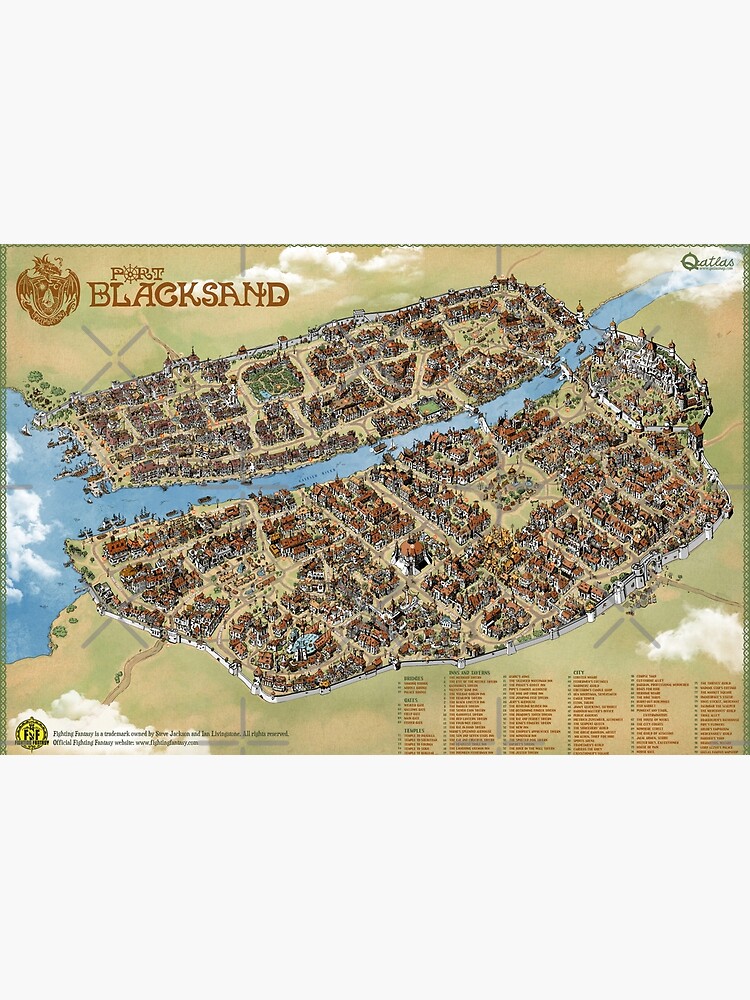 Thumbnail 3 of 3, Journal, Port Blacksand: City of Thieves designed and sold by qpiii.