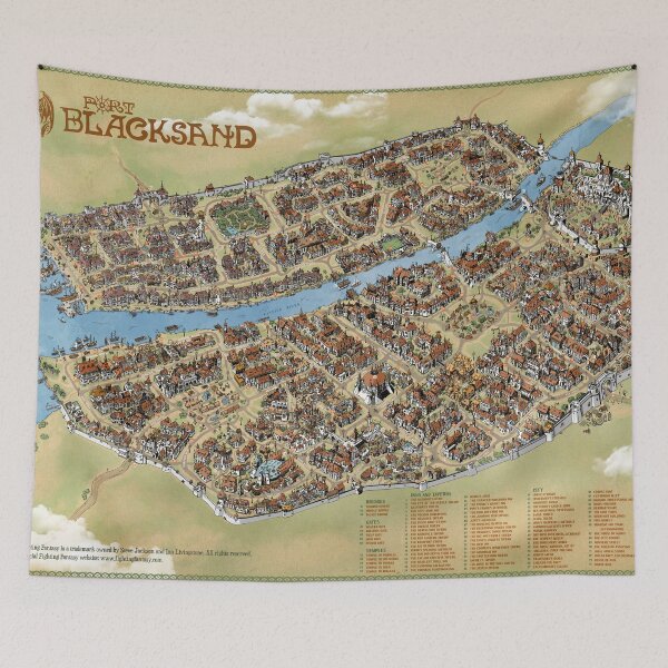 Item preview, Port Blacksand: City of Thieves designed and sold by QatlasMap Shop.