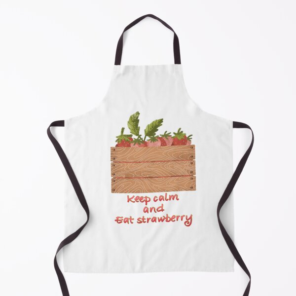 Item preview, Keep calm and eat strawberry designed and sold by pinkyfish1010.