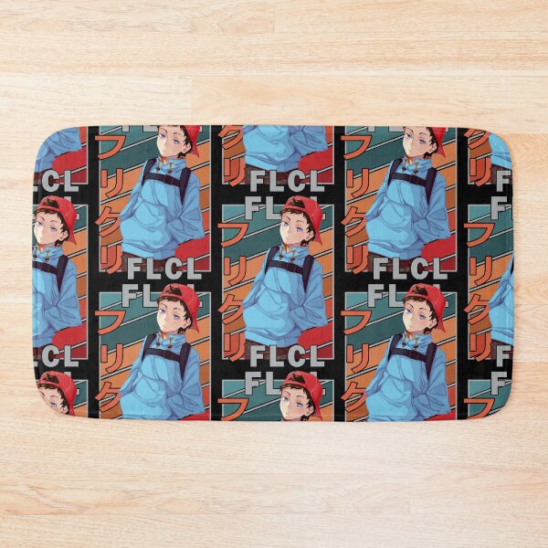 Item preview, Naota Nandaba FLCL Retro Stripe Design designed and sold by Wafusaurus.