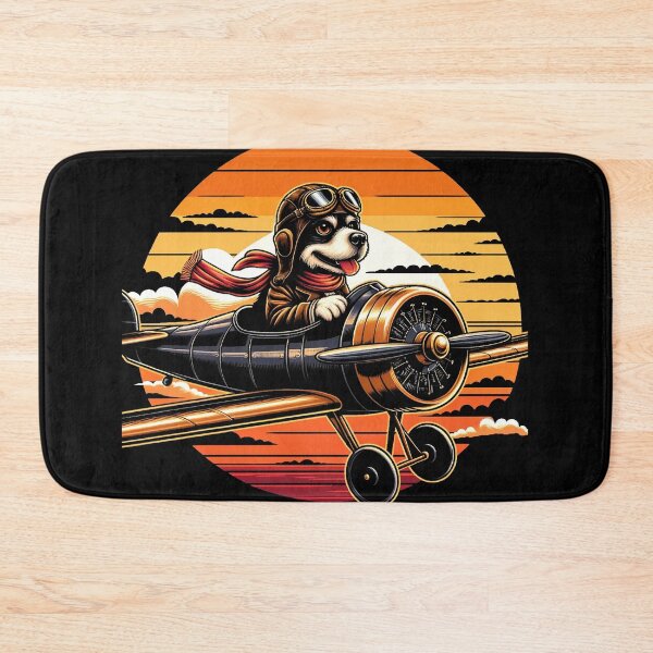 Item preview, pilot dog ,sunset designed and sold by panshop20.
