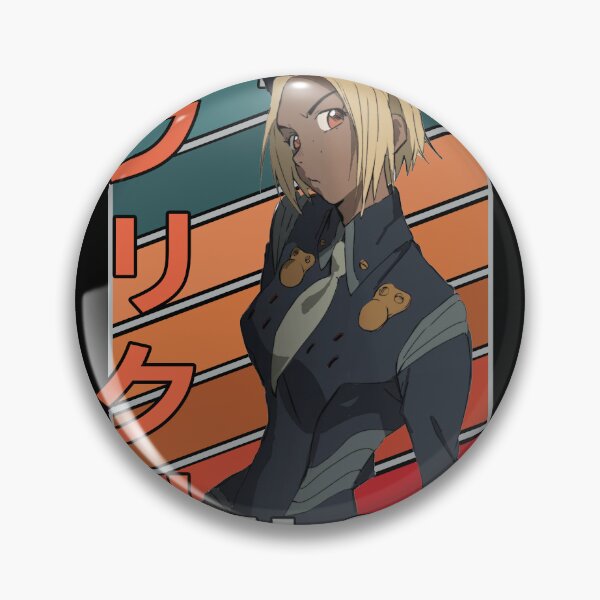 Item preview, Lieutenant Kitsurubami FLCL Retro Stripe Design designed and sold by Wafusaurus.