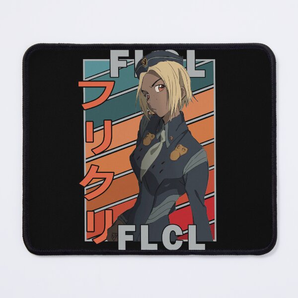 Item preview, Lieutenant Kitsurubami FLCL Retro Stripe Design designed and sold by Wafusaurus.