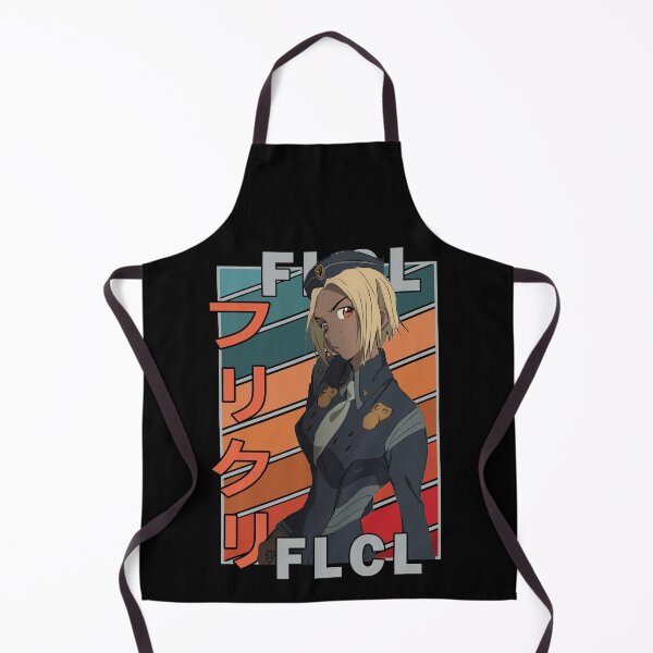 Item preview, Lieutenant Kitsurubami FLCL Retro Stripe Design designed and sold by Wafusaurus.