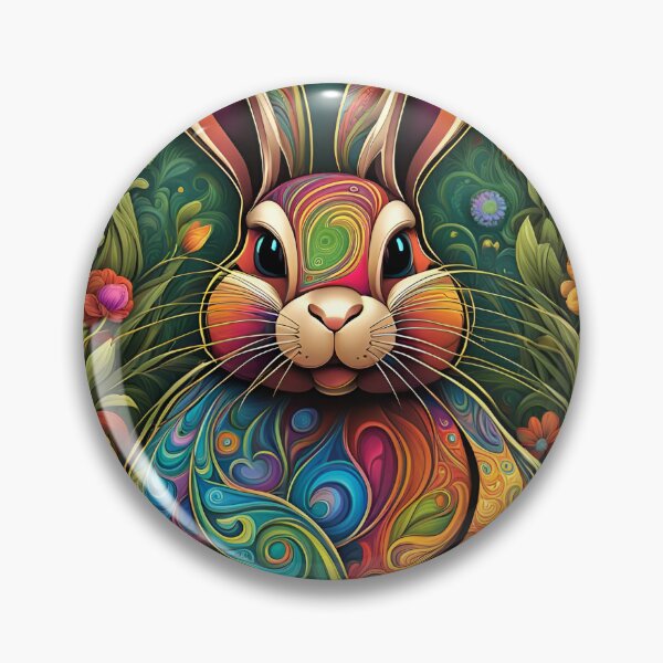 Item preview, Artful Easter Bunny 1 designed and sold by dedoma.