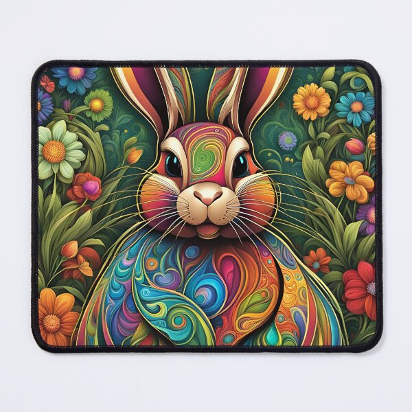Item preview, Artful Easter Bunny 1 designed and sold by dedoma.