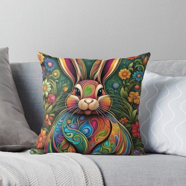 Item preview, Artful Easter Bunny 1 designed and sold by dedoma.
